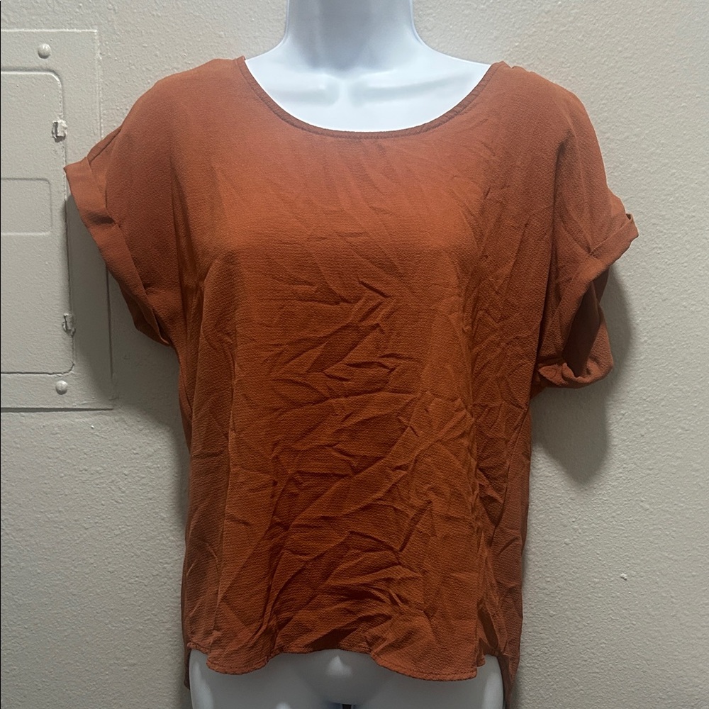 Olive & Oak Rust Blouse